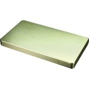 ジュラルミン削り出し名刺入れ バーチカル シャンパンゴールド 49035GM-115
