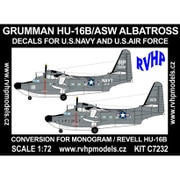 1/72 エアクラフト改造パーツセット HU-16B アルバトロス 対潜哨戒機 （アメリカ海軍、アメリカ空軍） [プラモデル]