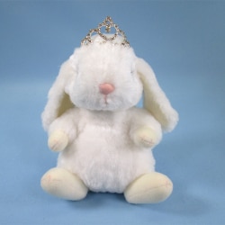 ローズティアラ　Jolly Poupéeトイプードル　ブローチ　完売品　ホワイト Jolly Poupee ブローチ トイプードルブローチ レディース