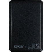 モバイルバッテリー スリムバッテリーパック 大容量 4000mAh 黒