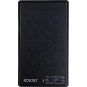 モバイルバッテリー ウルトラスリムバッテリーパック 大容量 5000mAh 黒