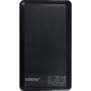 モバイルバッテリー ウルトラスリムバッテリーパック 大容量 10000mAh 黒