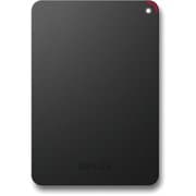 ポータブルハードディスク USB3.1/USB3.0用 耐衝撃 2TB ブラック HD-PNF2.0U3-GBE