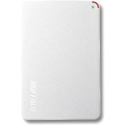 ポータブルハードディスク USB3.1/USB3.0用 2TB ホワイト HD-PCF2.0U3-GWE