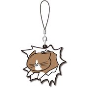 猫のぽんたラバーストラップ C/バリィ [キャラクターグッズ]