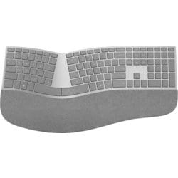 マイクロソフト Microsoft Surface Ergonomic（エルゴノミック） キーボード 英語版（英字キー配列） Bluetooth  4.0 Smart対応 シルバー 3RA-00021 通販【全品無料配達】 - ヨドバシ.com