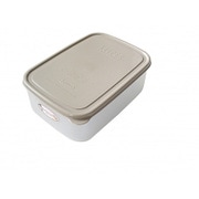 鮮度保持容器 角型 2100mL ジニアルベージュ T11661