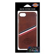Ji7-DK01BR [iPhone 7/6s/6専用 Dickies PUレザーバックカバーケース ブラウン]