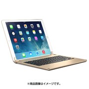 BrydgePro iPad Pro(12.9インチ)用 Bluetooth ワイヤレス 一体化型アルミニウムキーボードケース ゴールド BRY6003