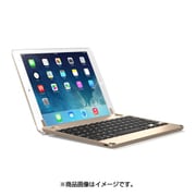 BrydgeAir iPad Air/Air 2用 Bluetooth ワイヤレス 一体化型アルミニウムキーボードケース ゴールド BRY1003