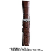 BKA038CN [時計バンド 型押しマット竹符 白ステッチ 16mm]