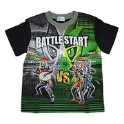 68409 半袖Tシャツ 仮面ライダーエグゼイド BK 120cm [キャラクター衣料品]