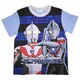 68411 半袖Tシャツ ウルトラヒーロー BU 100cm [キャラクター衣料品]