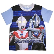 68411 半袖Tシャツ ウルトラヒーロー BU 110cm [キャラクター衣料品]