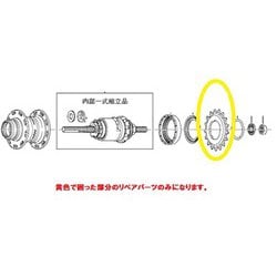 21Tギア(ブラック) 3.0mm Y73T12130