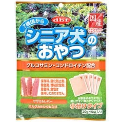 デビフ シニア犬のおやつ グルコサミン・コンドロイチン配合 [犬用おやつ 100g 7歳頃から 国産 小分けタイプ]