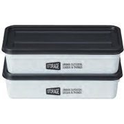 STORAGE コンテナBOX L 2P ホワイト 78882