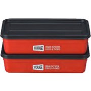 STORAGE コンテナBOX L 2P レッド 78884