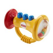 フィッシャープライス トランペット・ラトル 3ヶ月～ FFB63