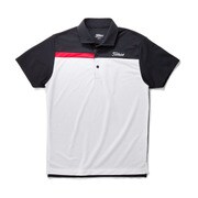 TSMC1720BK-M [ディンプルメッシュ カラーブロックシャツ M ブラック]