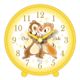 ディズニー ファジー柄 アラームクロック チップデ