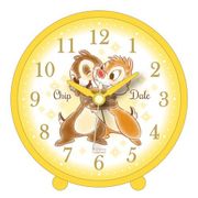 ディズニー ファジー柄 アラームクロック チップデ