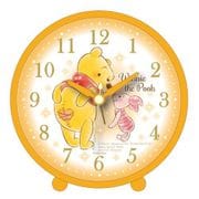 ディズニー ファジー柄 アラームクロック プー