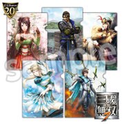 真・三國無双7 英傑クリアファイル Bセット(関銀屏、夏候惇、呂玲綺、王元姫、鍾会) [キャラクターグッズ]