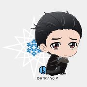 ユーリ！！！ on ICE ボッチくん アクリルチャーム 勝生勇利 [キャラクターグッズ]