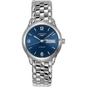 フラッグシップ SS ブレス デイデイト ブルー L4.799.4.96.6
