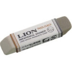 昭和レトロ LION 高級消しゴム　インキ鉛筆両用NO.510 14個 昭和レトロ LION 高級消しゴム インキ鉛筆両用NO.510 14個