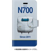 正面手帳型ケース iPhone 7 JR九州新幹線N700系8000番台R1編成