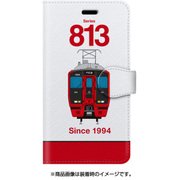 正面手帳型ケース iPhone 7 JR九州813系0番台