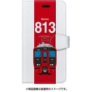 図鑑風手帳型ケース iPhone 7 JR九州813系0番台