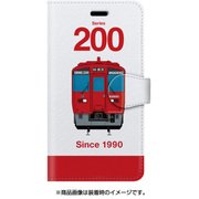 正面手帳型ケース iPhone 7 JR九州キハ200系赤い快速