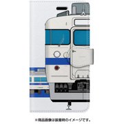 側正面手帳型ケース iPhone 7 JR九州475系九州色