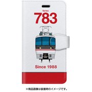 正面手帳型ケース iPhone 7 JR九州783系ハイパーサルーン
