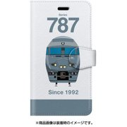 正面手帳型ケース iPhone 7 JR九州787系アラウンド・ザ・九州
