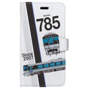 スラント手帳型ケース iPhone 7 JR北海道785系すずらん