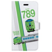 スラント手帳型ケース iPhone 7 JR北海道789系スーパー白鳥