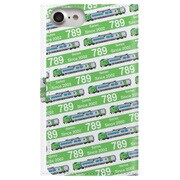 ストライプ手帳型ケース iPhone 7 JR北海道789系スーパー白鳥