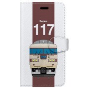 図鑑風手帳型ケース iPhone 7 JR西日本117系100番台