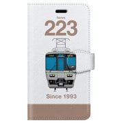正面手帳型ケース iPhone 7 JR西日本223系2000番台