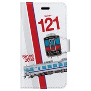 スラント手帳型ケース iPhone 7 JR西日本キハ121系