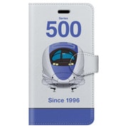 正面手帳型ケース iPhone 7 JR西日本東海道・山陽新幹線500系のぞみ