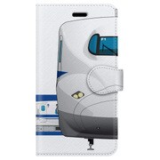 側正面手帳型ケース iPhone 7 JR東海・JR西日本新幹線N700A(西日本F1編成)