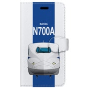 図鑑風手帳型ケース iPhone 7 JR東海・JR西日本新幹線N700A(西日本F1編成)
