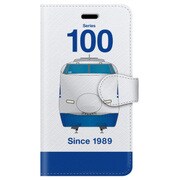 正面手帳型ケース iPhone 7 JR西日本新幹線100系3000番台グランドひかり(V編成)