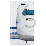側正面手帳型ケース iPhone 7 JR東海・JR西日本新幹線700系
