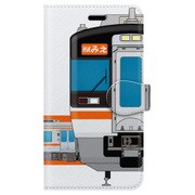 側正面手帳型ケース iPhone 7 JR東海キハ75系400番台